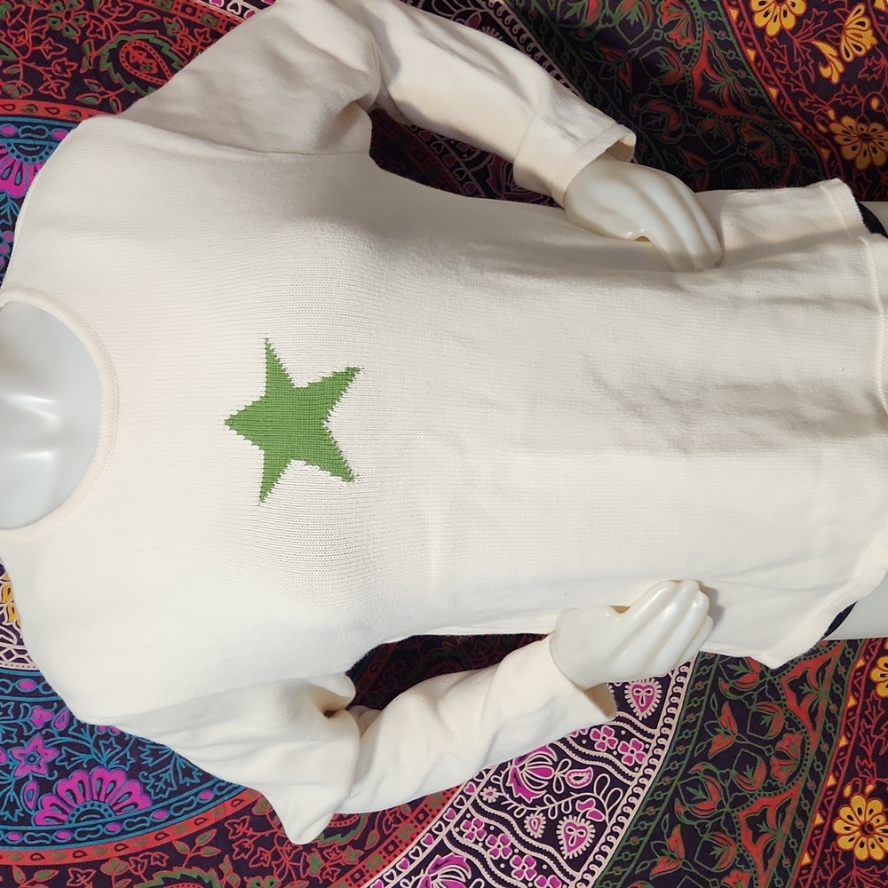 Parkhurst Cotton Country Cotton Star Sweater - Made in Canada